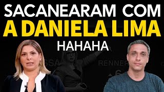 Dei trela  Sacanagem que fizeram com a Daniela Lima HAHAHA [upl. by Nauhs688]