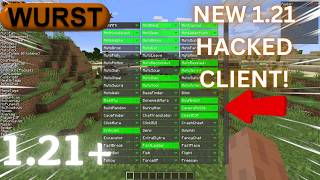 New How To Download Wurst Hacked Client For Minecraft 121 Java Edition  2024 [upl. by Ynttirb]