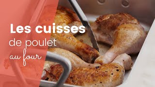 La recette des cuisses de poulet au four [upl. by Kissner]