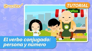 CONJUGACIÓN VERBAL Lexema raíz y Morfemas desinencias  PARA NIÑOS [upl. by Nauaj]