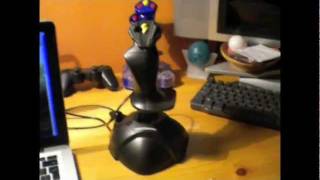 Thrustmaster USB Joystick Review Mac iMac and PC [upl. by Anwahsal]