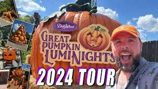 2024 Dollywood Harvest Festival Tour  Fall  Great Pumpkin Luminights [upl. by Eidassac369]