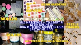 resin art materials wholesale things I need to start resin business resin art for beginners [upl. by Fredra818]