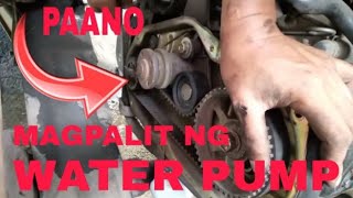 SUZUKI F5A multicab paano mag palit ng water pump [upl. by Repsihw484]