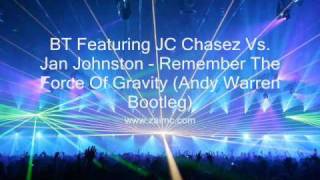 BT Featuring JC Chasez Vs Jan Johnston Remember The Force Of Gravity Andy Warren Bootleg [upl. by Llirrem]