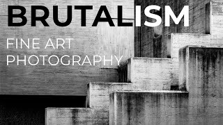 Fine Art Architecture Photography  Brutalism [upl. by Nnalatsyrc]