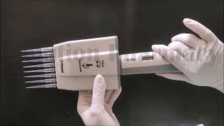 Multichannel Micropipette  How to Operate Micropipette Parts amp Function of Micropipette  ENGLISH [upl. by Mordecai]