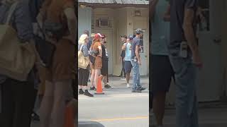 Murdoch Mysteries Filming Thorold July 2024 [upl. by Ylus917]