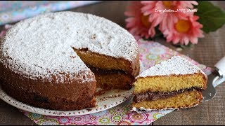 Torta versata ripiena di crema alle nocciole che non scende sul fondo Ricetta senza glutine [upl. by Juster401]