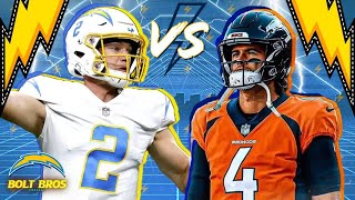 PREGAME Chargers vs Broncos  BOLT BROS  lachargers football nflteam nfl nflfootball boltup [upl. by Eindys]