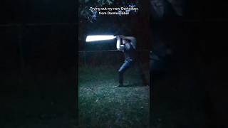 Trying out the Damiensaber Darksaber [upl. by Aznaed36]