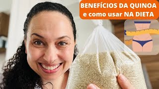 BENEFÍCIOS DA QUINOA e como usar NA DIETA  Nutri Vanessa Gaudiano [upl. by Rastus43]