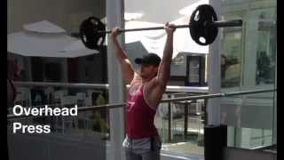 Overhead Shoulder Press [upl. by Eberhart]