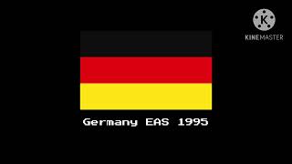 Germany EAS ALARM 1995 FAKEMOCK REQUESTED [upl. by Elo522]