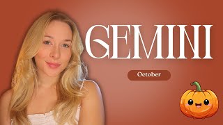 Gemini ♊️💕 This Is The BEST READING For You 🌟  October Tarot Horoscope [upl. by Un]