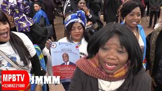 Reportage MPBTV Martin Fayulu « Phénoménal « Arrivé triomphal à Bruxelles [upl. by Nnaul670]