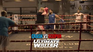 Crash vs Coopar  THE ULTIMATE WRITER 3  CHARITY BOXING MATCH [upl. by Hedvig]