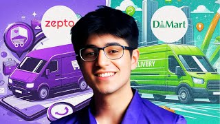 Is Zepto killing DMart  Business Case Study  dailystartup [upl. by Adaran454]