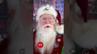 You’re on The Nice List Santa Phone Call For Being Good [upl. by Velick840]