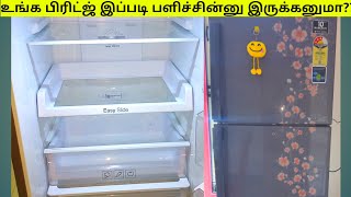 Fridge Cleaning  Fridge deep cleaning in tamil [upl. by Leumel]