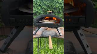 Cooking Pizza in the all new Bertello SimulFIRE 16quot Rotating Outdoor Pizza Oven [upl. by Edmonds]