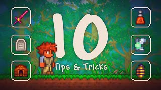 10 Useful Tips amp Tricks You Need to Know Terraria 144 [upl. by Ahsait]