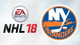 NHL 18  New York Islanders Goal Horn No Crowd [upl. by Aseneg519]