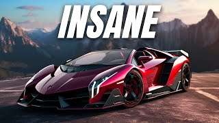 JUST REVEALED Insane RARE Lamborghini Veneno Roadster [upl. by Yelkao]