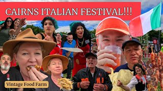 CAIRNS Italian Festival 🤠🍕🍝🍰🕺💃🇦🇺 [upl. by Winola]