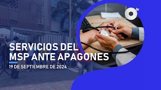 NoticiasEcuador  MSP asegura continuidad de los servicios durante los apagones 19092024 [upl. by Eirehs]