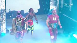 Axiom and Nathan Fraser with Jevon Evans Entrance WWE NXT July232024 [upl. by Ng324]