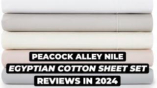 Peacock Alley Nile Egyptian Cotton Sheet Set [upl. by Pallaton634]