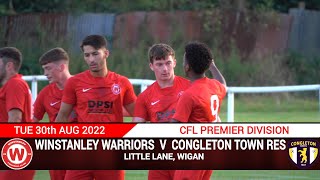 Winstanley Warriors Vs Congleton Town Res 300822 [upl. by Nirraj]