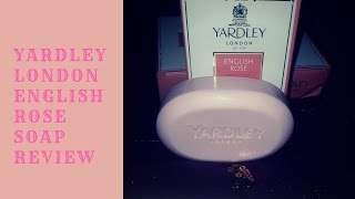 Yardley London English Rose Luxury Soap Review [upl. by Akeryt]