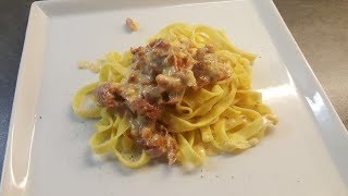 Pasta Carbonara På Min Måde 👍 Sådan gør du [upl. by Hanser]