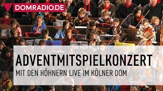 DIE HÖHNER IM KÖLNER DOM  Adventmitspielkonzert 2022 im Kölner Dom 041222 [upl. by Montgomery]