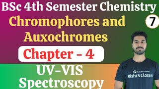 Chromophores and AuxochromesBsc 4th semester chemistryUV Vis spectroscopyUnit 4 [upl. by Jae210]