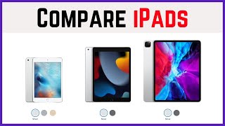 How to COMPARE iPad models Pro mini Air iPad [upl. by Nosnah]