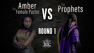 The Israelites Amber The Female Pastor VS The Prophets ROUND 1 [upl. by Hardunn13]