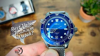 🌊 Titanium Heimdallr Sea Ghost Omega Seamaster NTTD Homage 👻 Honest Watch Review HWR [upl. by Calie126]