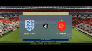 Inglaterra x Espanha Final Eurocopa Fifa 23 [upl. by Jennifer455]