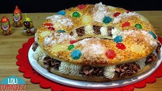 ROSCÓN DE HOJALDRE PARA REYES FÁCIL RÁPIDO Y ECONÓMICO Loli Domínguez  Tutorial [upl. by Ok718]