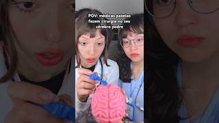 POV médicas patetas tiram os podres do seu cérebro 🤕 asmr satisfying [upl. by Darken]