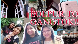 Bolpur to GangtokTour Bengali Vlog [upl. by Patton442]