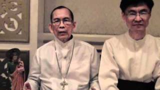 Archbishop Aniceto Promotes Rosary Crusade against RH Bill [upl. by Plato216]