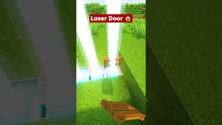 Minecraft Laser Door 😱 はいよろこんで こっちのけんと shorts minecraft [upl. by Eelanej165]