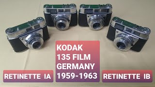 KODAK RETINETTE IA RETINETTE IB 135 Film GERMANY 19591963 [upl. by Jolanta]