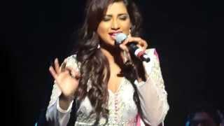 tere naina bade kaatil  Shreya Ghoshal live in Vancouver [upl. by Llednek]