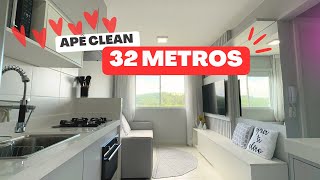 APARTAMENTO REAL 2 dorms PlanoampPlano da Kamilla e do Mut  32 metros  ape1107 [upl. by Dupin244]