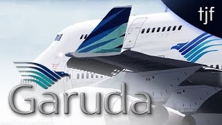 FSX  Garuda Indonesia Boeing 747400 at Melbourne [upl. by Nevins]